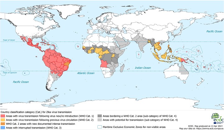 Zika Map