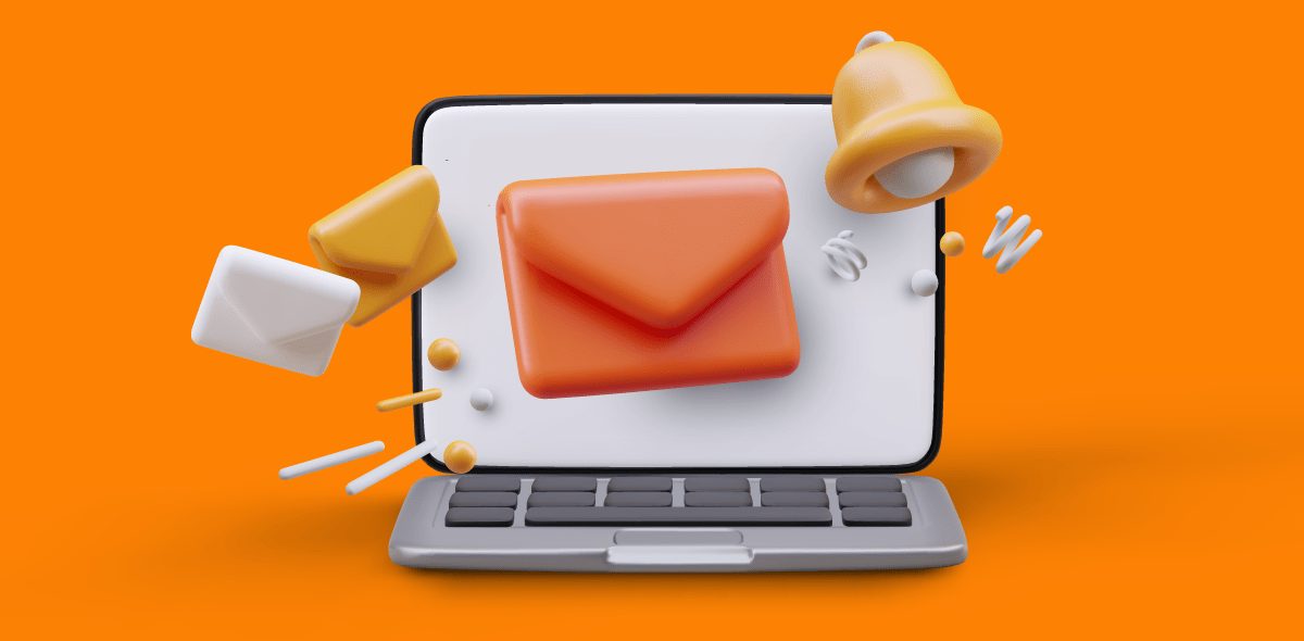 A computer and an email.