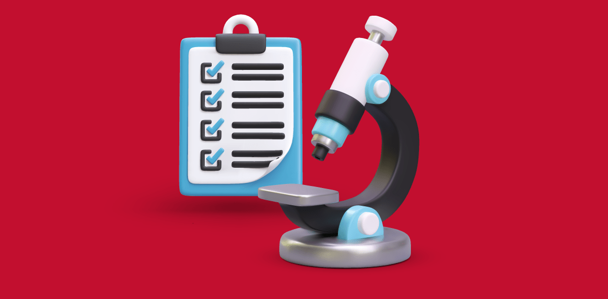 Concept of test results.