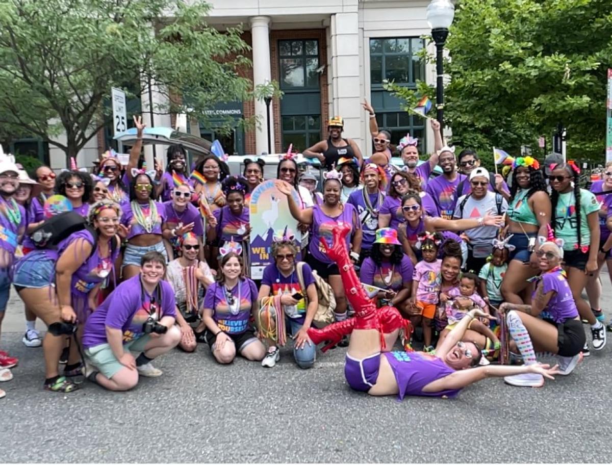 Chase Brexton staff at Baltimore Pride 2024