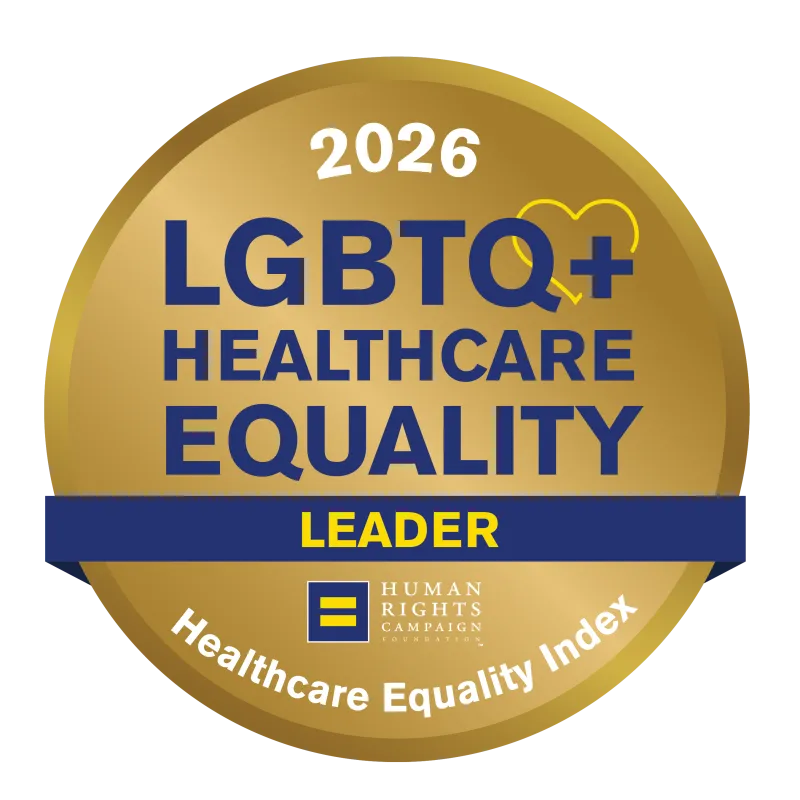 Healthcare Equality Leader badge